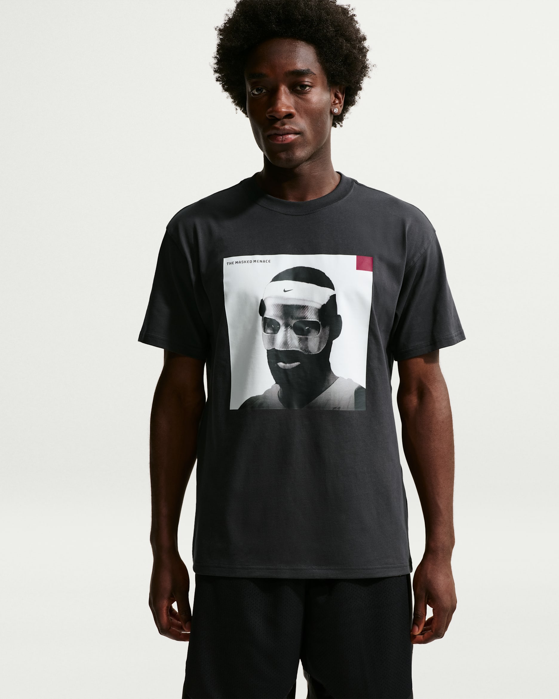 LeBron 'Masked Menace' Men's Basketball T-Shirt. Nike IL